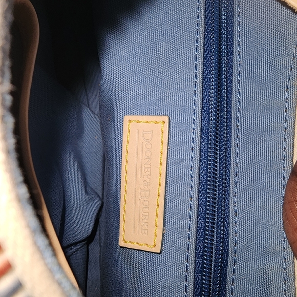 SOLD Dooney & Bourke Rainbow Zipper Y2K Multicolor Logo Women's Bag - Picture 5 of 7